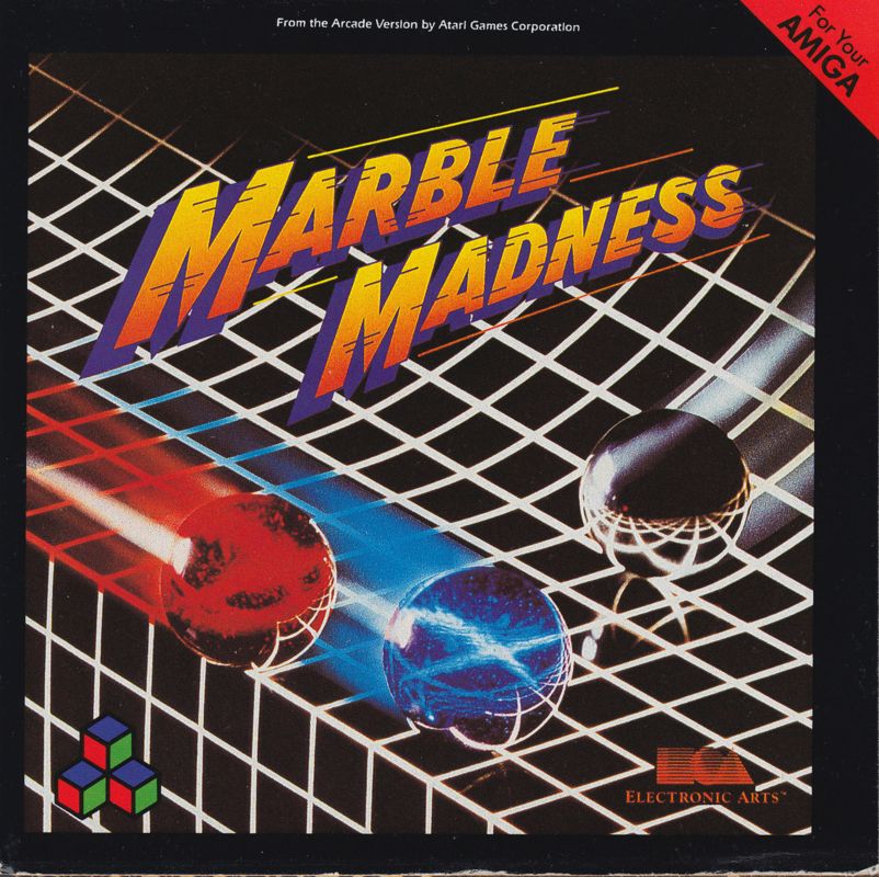Marble Madness box art for Sega Mega Drive